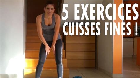 5 Exercices Cuisses Fines Réussite fitness YouTube