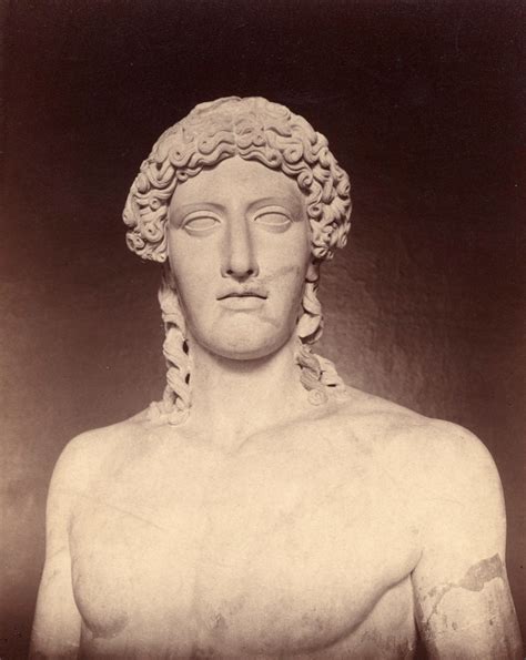 Photograph Of A Roman Copy Of The Kassel Apollo Attributed To Phidias