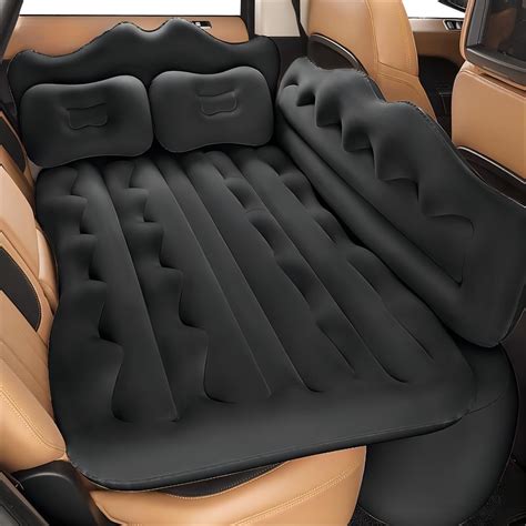 SAYGOGO Matelas gonflable de voiture lit de voyage Matelas épais de