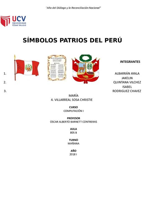 Calaméo Símbolos Patrios Del Perú