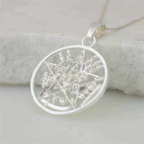 Pentagram Necklace - Etsy