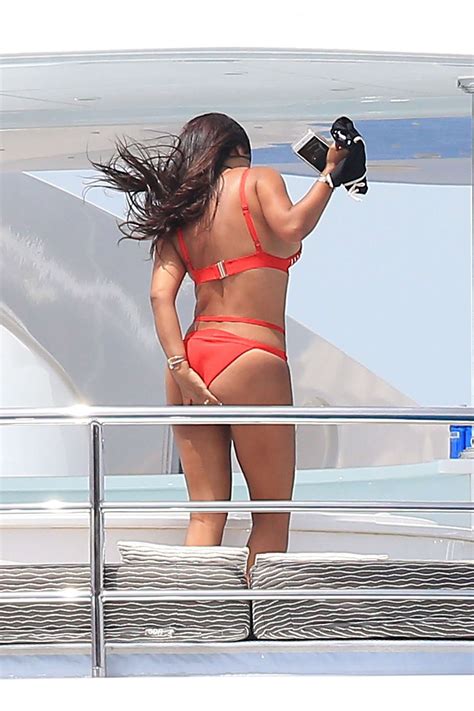 Daniella Semaan In Red Bikini 2016 02 GotCeleb