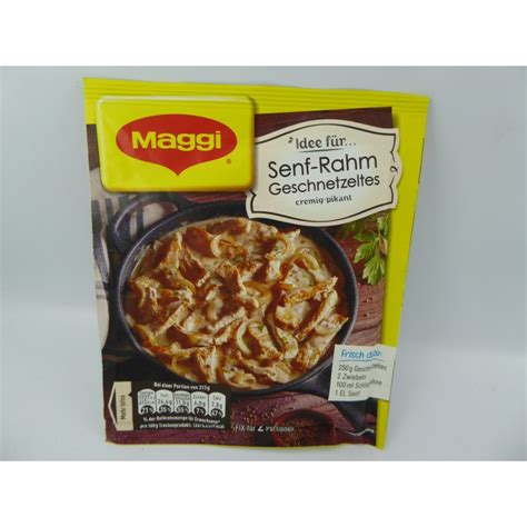 Maggi Fix Frisch Senf Rahm Geschnetzeltes