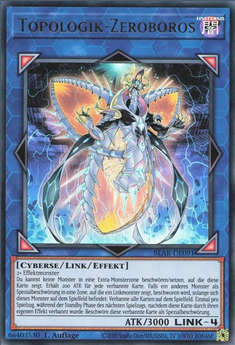 Recollectibles Sammelkarte Yugioh Karte Topologik Zeroboros Deutsch Yu