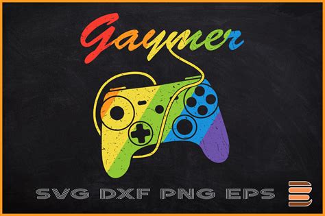 Gaymer Lgbt Pride Gay Gamer Rainbow Flag By Chippoadesign Thehungryjpeg