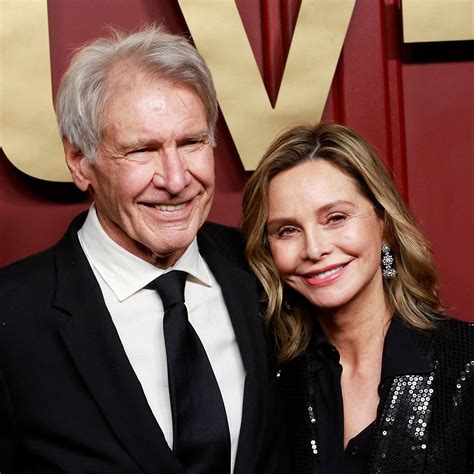 Harrison Ford 80 Calista Flockhart 58 Turn Heads In Italy As Actress Showcases Her Incredible