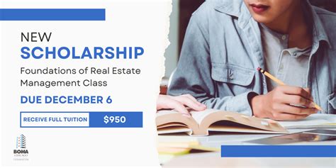 2024 Scholarship For The Foundations Of Real Estate Management Course