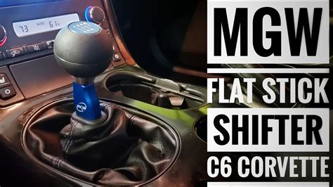 Mgw Flat Stick Shifter Install On My C Corvette Youtube