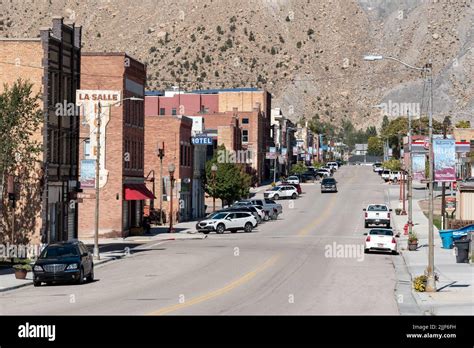 Historic district of Helper, Utah Stock Photo - Alamy