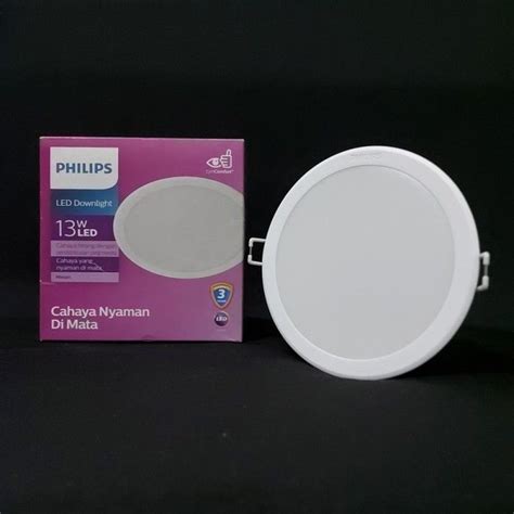 DOWNLIGHT LED PHILIPS MESON 13W PUTIH LAMPU PLAFON 13W PUTIH Lazada