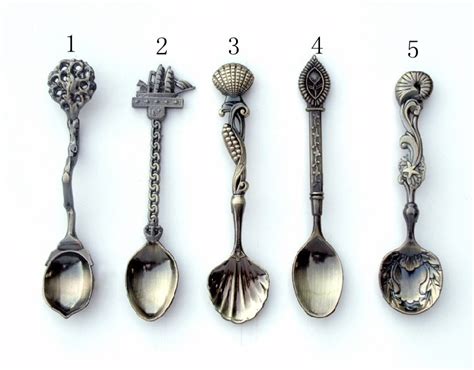 Vintage Bronze Coffee Spoons On Storenvy