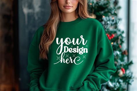 Christmas Sweater Mockup 50 Graphic By Designeasy · Creative Fabrica