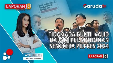 Tidak Ada Bukti Valid Dalam Permohonan Sengketa Pilpres Tim