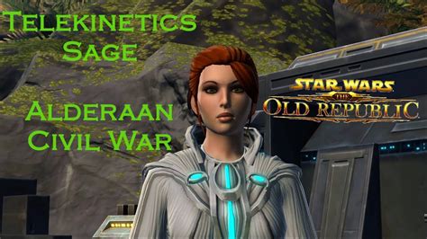 Swtor Pvp Telekinetics Sage Alderaan Civil War Youtube