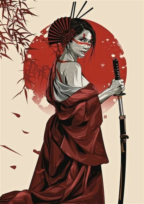 Pin By Domenico On GALLERY Japanese Tattoo Art Female Samurai Art