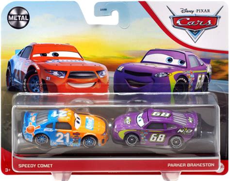 Disney Pixar Cars Cars 3 Metal Speedy Comet Parker Brakeston 155 ...