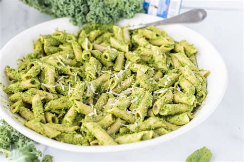 Easy Vegan Kale Pesto Oil Free Healthygirl Kitchen