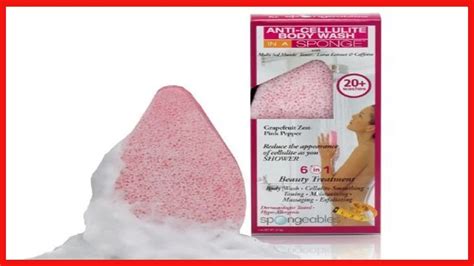 Great Product Spongeables Anti Cellulite Body Wash In A Sponge Scent