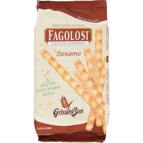 Grissini Fagolosi Con Semi Di Sesamo Grissin Bon X G Coop Shop