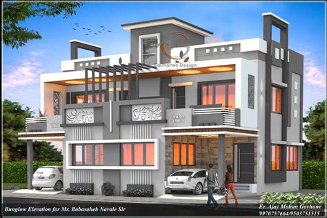 Er Ajay Gavhane 9970757664 Kerala House Design House Outer Design