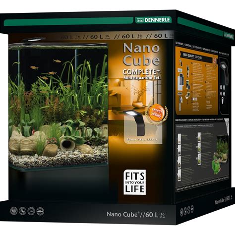 Nano Aquarium Komplettset Dennerle Selbstreinigendes Aquarium