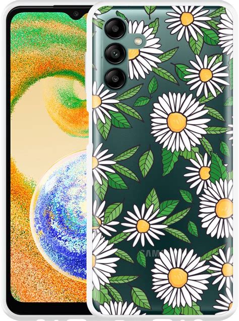 Samsung Galaxy A04s Hoesje Madeliefjes Designed By Cazy Bol