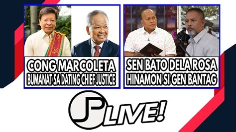 CONG MARCOLETA BINANATAN DATING CJ SEN BATO HINAMON SI GEN BANTAG