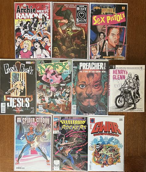 Top 10 Punk Rock Comics : r/comicbookcollecting