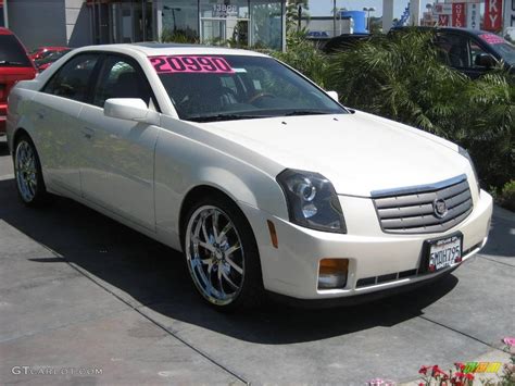 2005 White Diamond Cadillac Cts Sedan 7024129 Photo 4