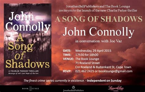 John Connolly Launch At Book Lounge | Something Wicked