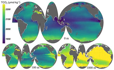 Os Relations Global Surface Ocean Pco And Seaair Co Flux