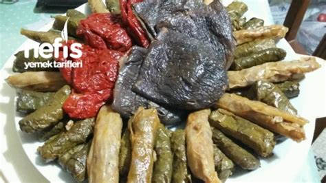 Zeytinya L Kuru Dolma Sarma Nefis Yemek Tarifleri