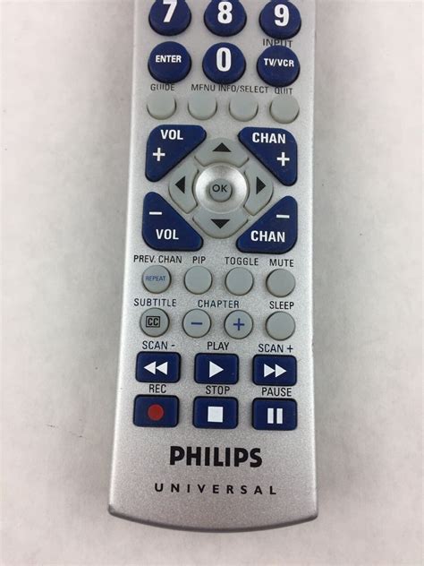 Philips Universal Remote Control Cl