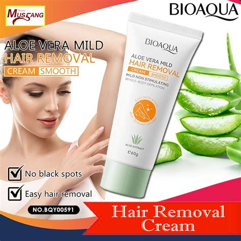 BIOAQUA Aloe Vera Mild For Hair Removal Soothing Cream 60g NO BQY00591