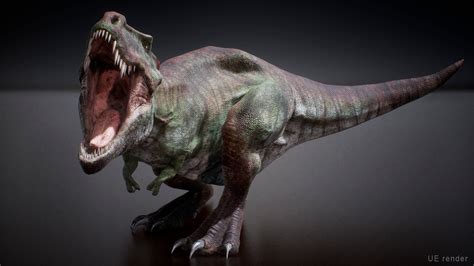 Dinosaur Tyrannosaurus Old School In Characters Ue Marketplace💸
