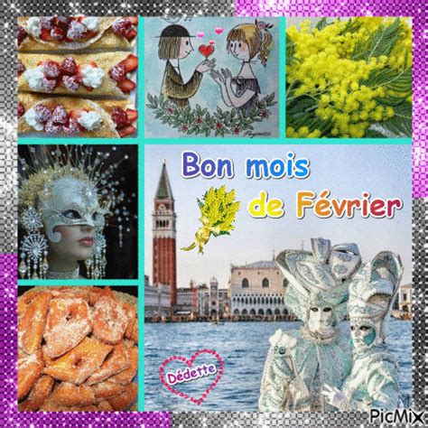 Bon Mois De Février  Animado Gratis Picmix