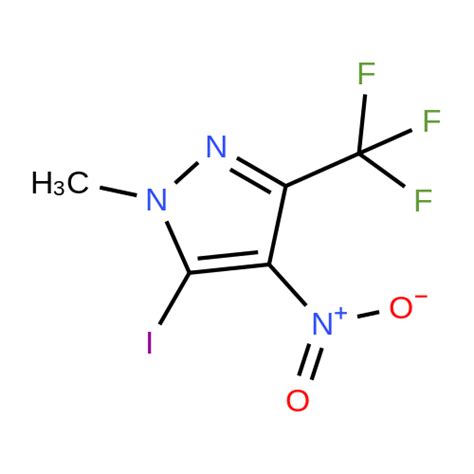 2054954 51 5 5 Iodo 1 Methyl 4 Nitro 3 Trifluoromethyl 1H Pyrazole