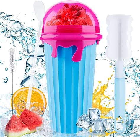 Amazon De Wothfav Slush Becher Schnell Gefrorener Magischer Slushie