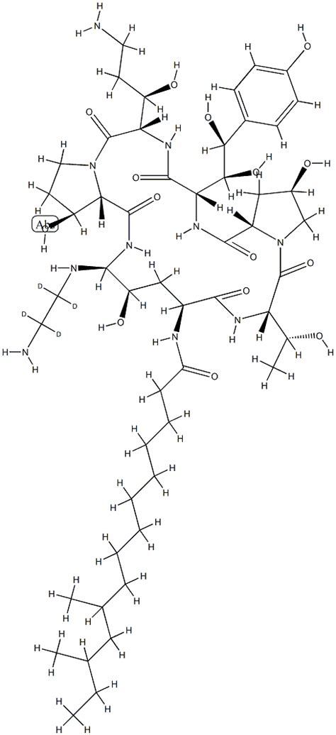 Caspofungin D4 Cas1131958 73 0 Chemsrc