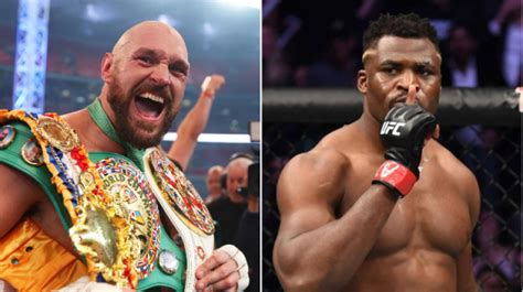 Boxing Tyson Fury Vs Francis Ngannou Set For Saudi Arabia In October