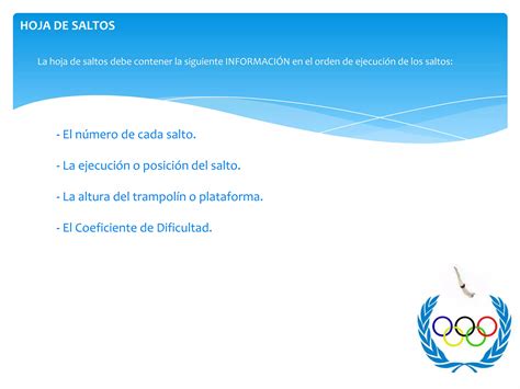 Hoja De Saltos Ppt Descarga Gratuita