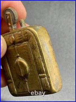 Trench Art Tranch E Briquet Poilu As Carreau Sac Insigne Ww