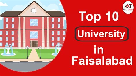 Top 10 Universities In Faisalabad Best Universities In Faisalabad