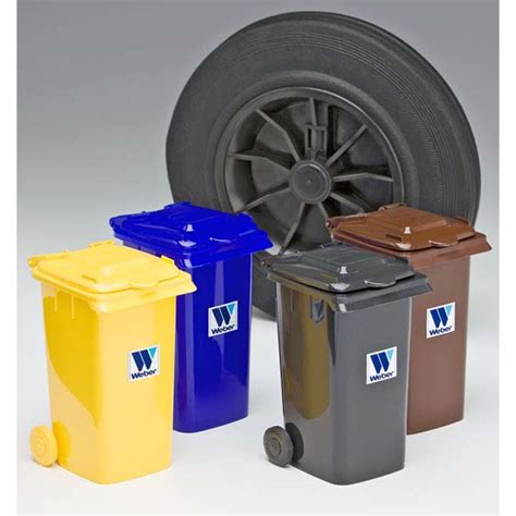 Plastic Waste Container MINI Weber GmbH Co KG Abfallbehaelter