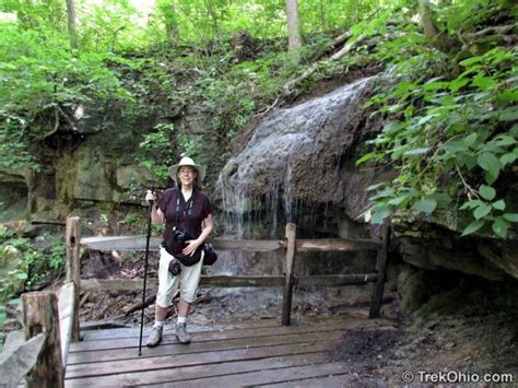 Englewood Metro Park Visiting Three Waterfalls Trekohio Waterfall