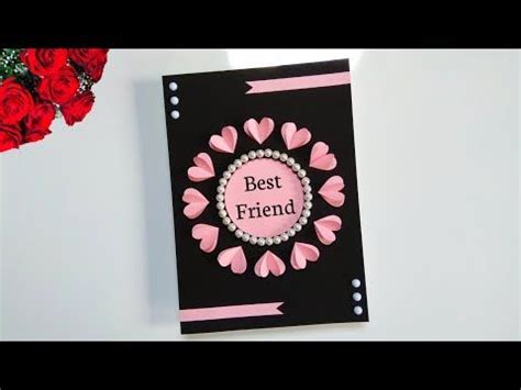 Friendship day card ideas | How to make Friendship day card for best ...