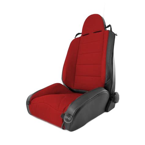 Rrc Off Road Racing Seat Reclinable Red By Rugged Ridge 84 01 Jeep