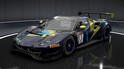 Pitskill Io LightningBottleFerrari488EvoGT3 Livery For ACC