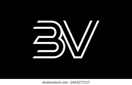 Bv Logo Luxury Over Royalty Free Licensable Stock Vectors