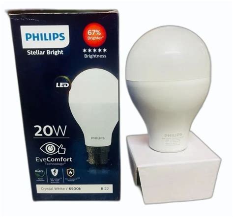 W Philips Stellar Bright Led Bulb B Cool Daylight At Rs